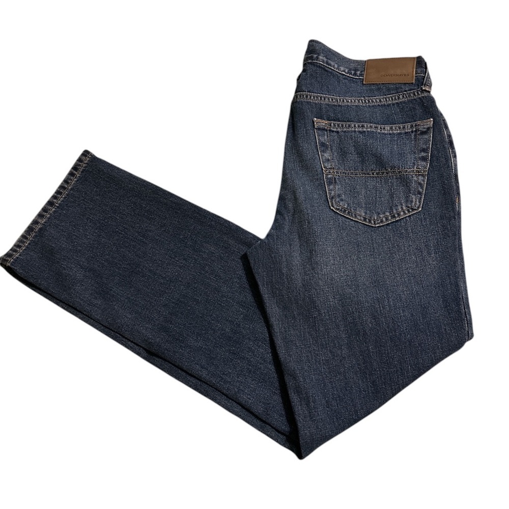 Men’s Denver Hayes Straight Leg Jeans Dark Wash Size  32x32